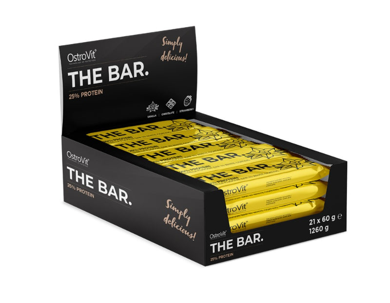 The Bar 25% Protein - Vanilla - 21 x 60g