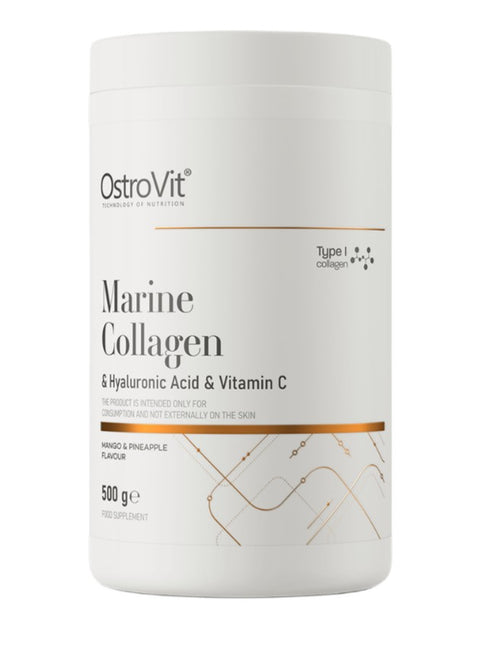 Marine Collagen & Hyaluronic Acid & Vitamin C - Mango & Pineapple - 500g