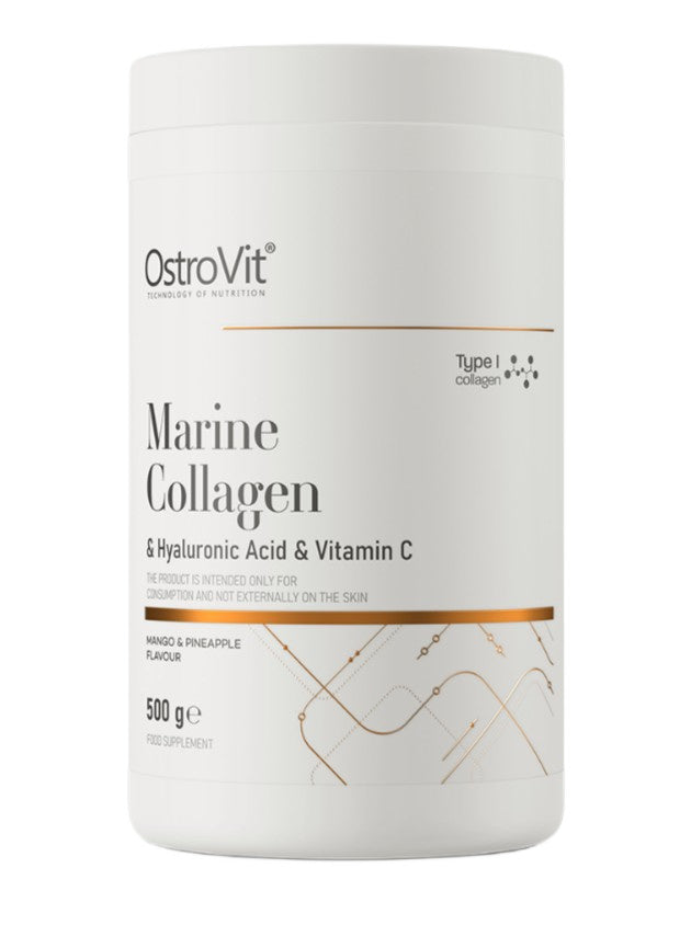 Marine Collagen & Hyaluronic Acid & Vitamin C - Mango & Pineapple - 500g