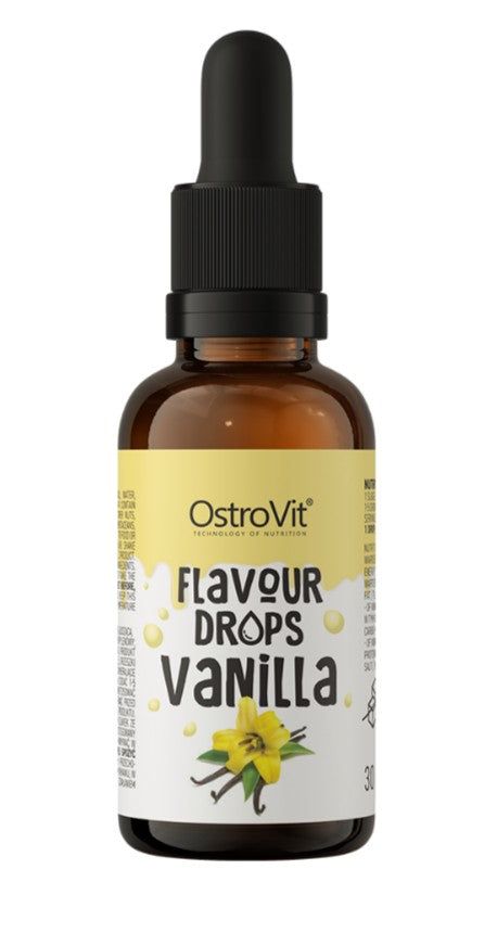 Flavour Drops - Vanilla - 30ml.