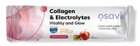 Collagen Electrolytes Vitality and Glow - Apple & Rhubarb - 10g (1 serving)