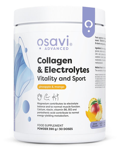 Collagen Electrolytes Vitality and Sport - Pineapple & Mango - 390g