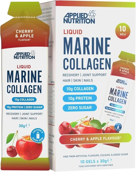 Liquid Marine Collagen - Cherry & Apple - 10 x 30g