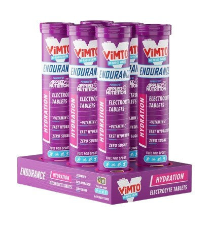 Endurance Hydration Electrolyte Effervescent Tablets - Vimto - 6 x 20 tabs