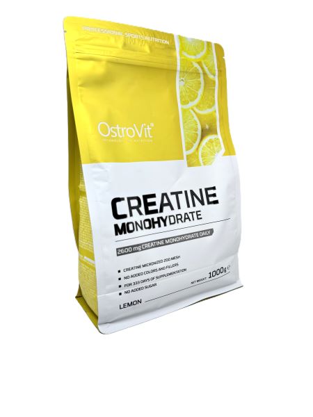 Creatine Monohydrate - Lemon - 1000g