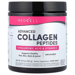 Advanced Collagen Peptides with Vitamin C & Hyaluronic Acid - 195g