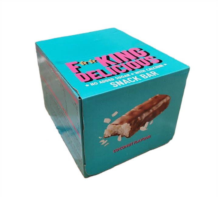 Fitking Delicious Snack Bar - Coconut  - 24 x 40g