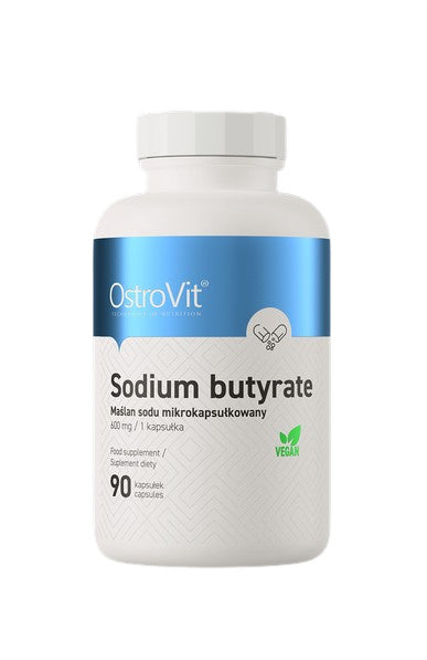 Sodium Butyrate - 600mg - 90 caps