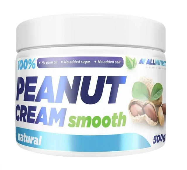 100% Peanut Cream, Smooth - 500g
