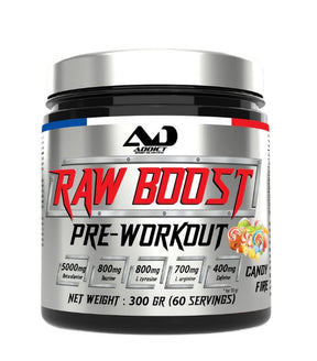 Raw Boost Pre-Workout, Candy Fire - 300g