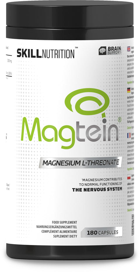 Magtein - Magnesium L-Threonate - 180 caps