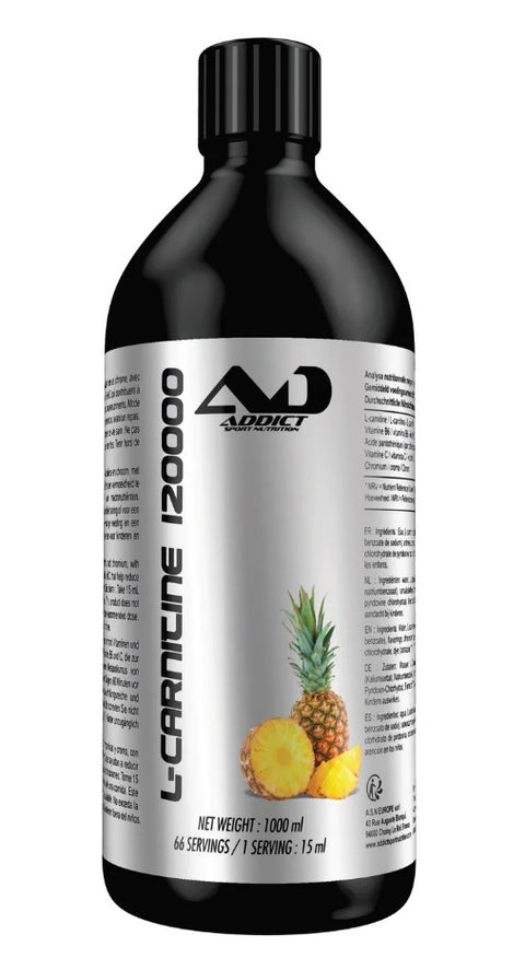 L-Carnitine 120000 - Tropical Pineapple - 1000 ml.