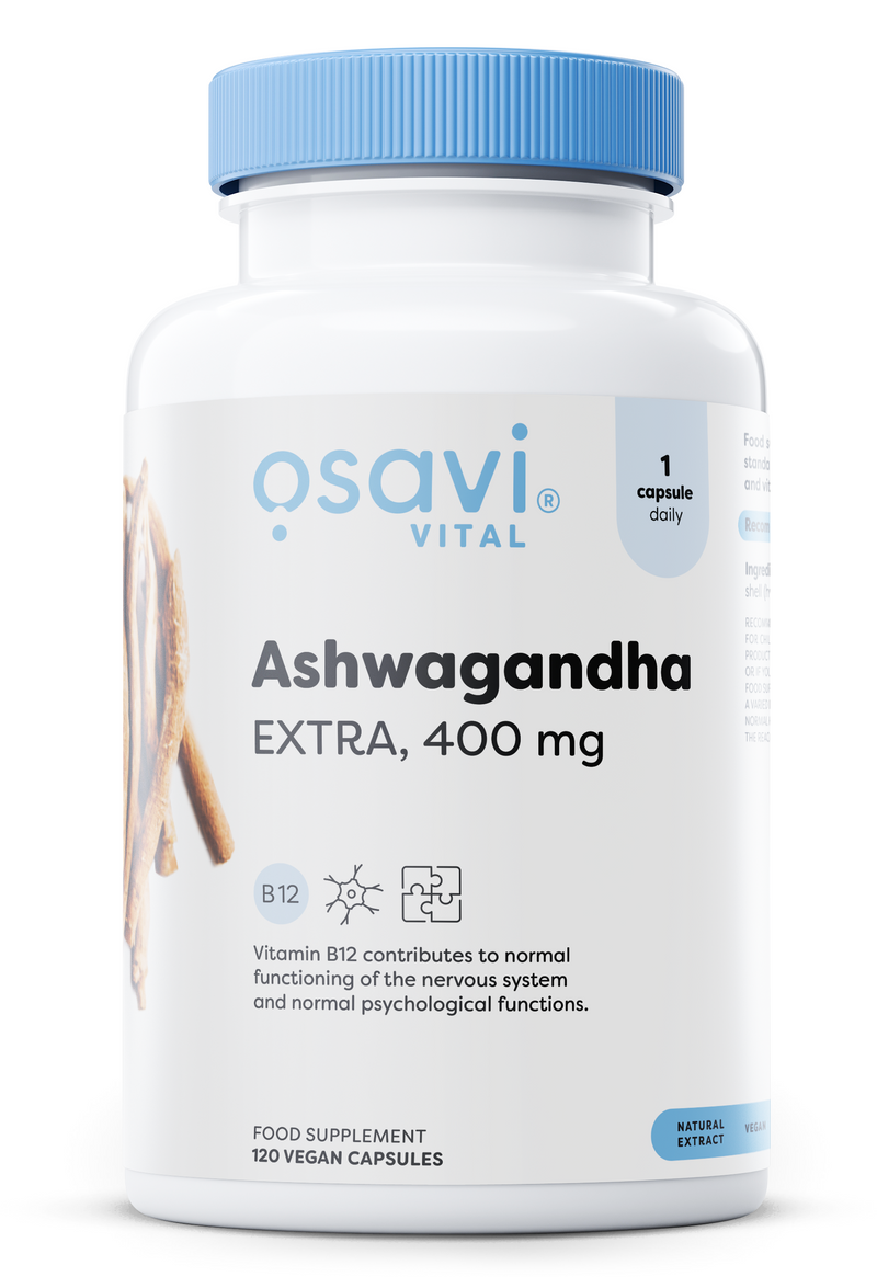 Ashwagandha Extra - 400mg - 120 vegan caps