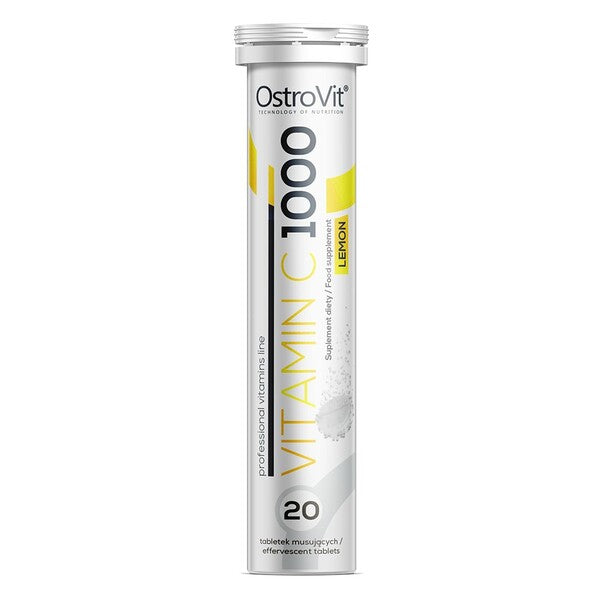 Vitamin C 1000 - Lemon - 20 effervescent tabs
