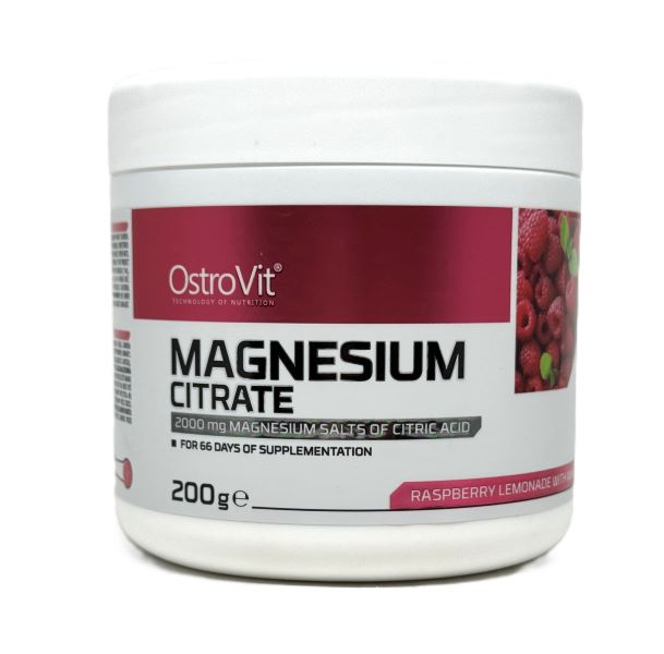 Magnesium Citrate - Raspberry Lemonade with Mint - 200g