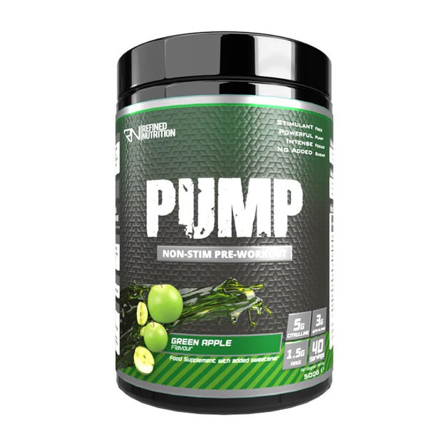 Pump Non-Stim, Green Apple - 500g