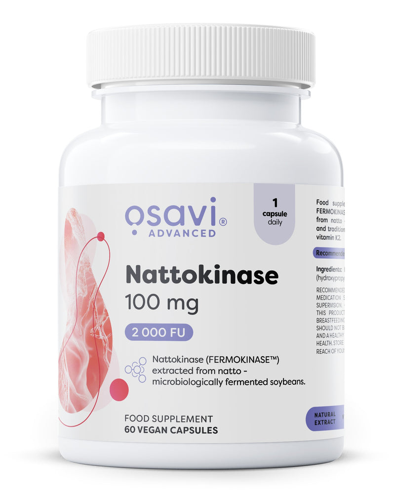 Nattokinase - 100 mg - 60 vegan caps
