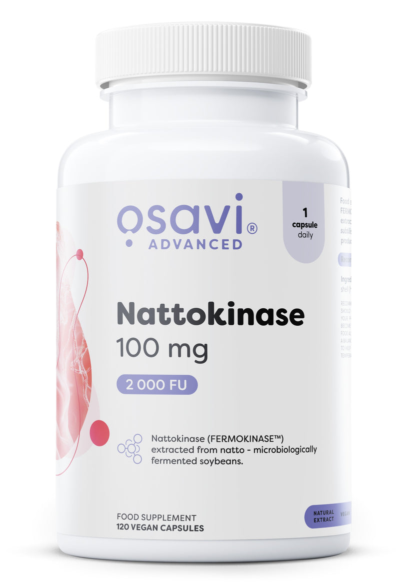 Nattokinase - 100 mg - 120 vegan caps