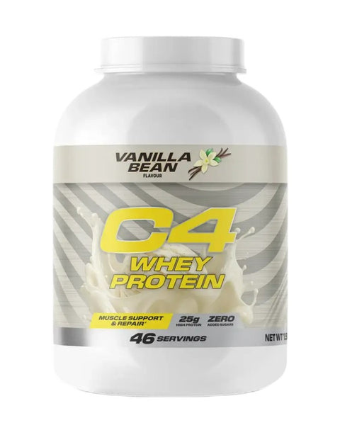 C4 Whey Protein - Vanilla Bean - 1587g