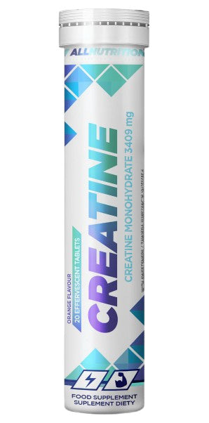 Creatine Monohydrate - 3409mg (Orange) - 20 effervescent tablets