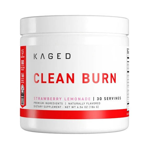 Clean Burn Powder - Strawberry Lemonade - 186g