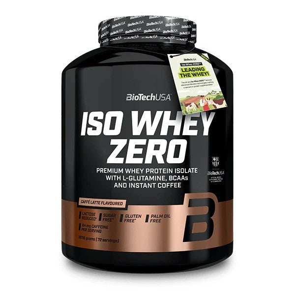 Iso Whey Zero, Caffe Latte - 1816g 