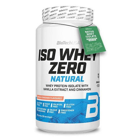 Iso Whey Zero Natural - Vanilla Cinnamon - 908g