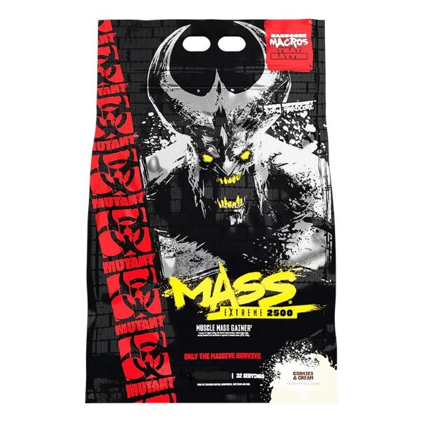 Mutant Mass Extreme 2500 - Cookies & Cream - 9070g