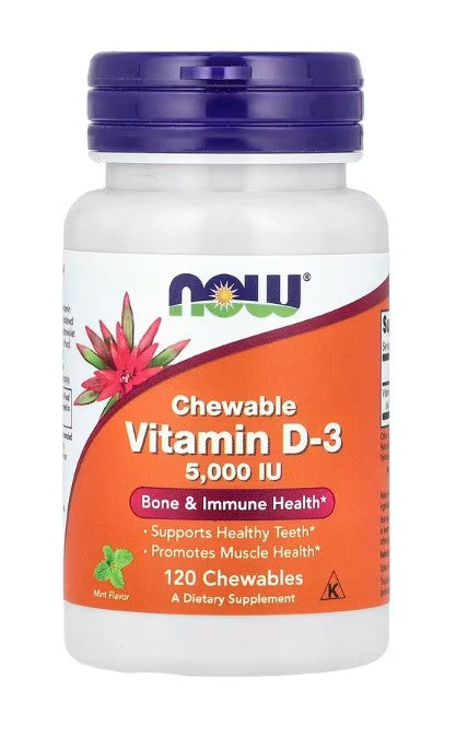 Vitamin D-3 - 5000 IU (Chewable) - 120 chewables