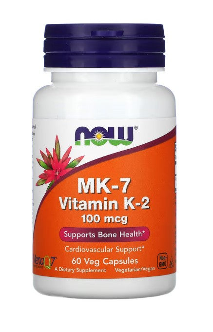 MK-7 Vitamin K-2 - 100mcg - 60 vcaps