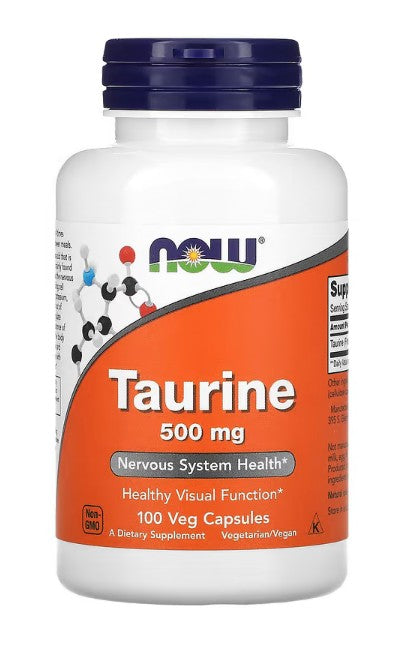 Taurine - 500mg - 100 caps