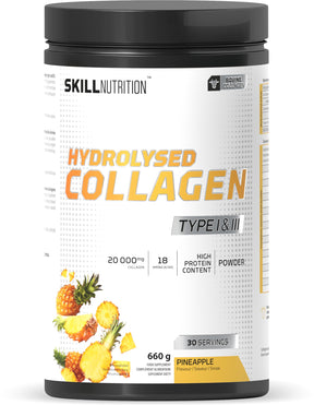 Hydrolysed Collagen Type I & III - Pineapple - 660g