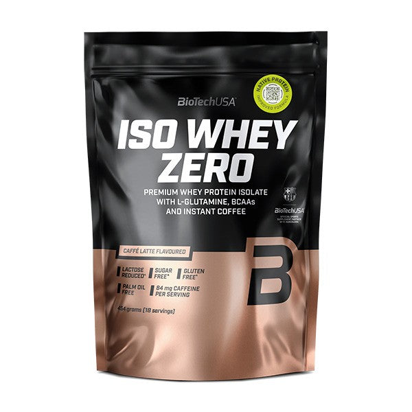 Iso Whey Zero, Caffe Latte - 454g 