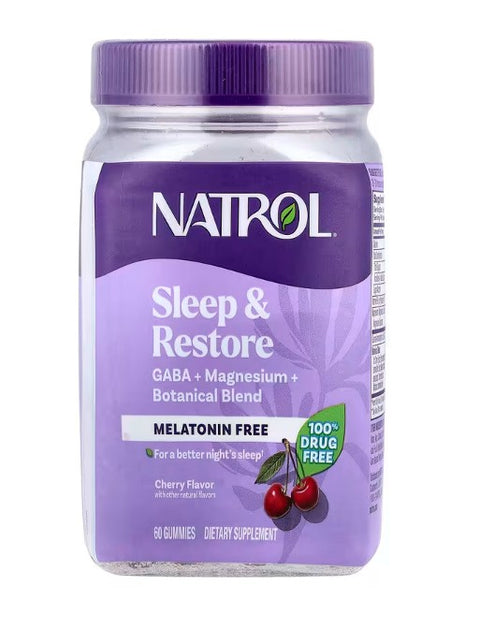 Sleep & Restore Melatonin Free - Cherry - 60 gummies