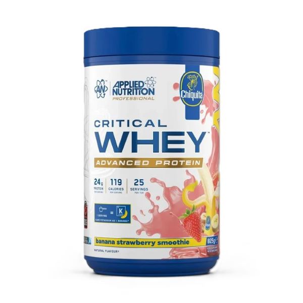 Critical Whey, Banana Strawberry Smoothie - 825g