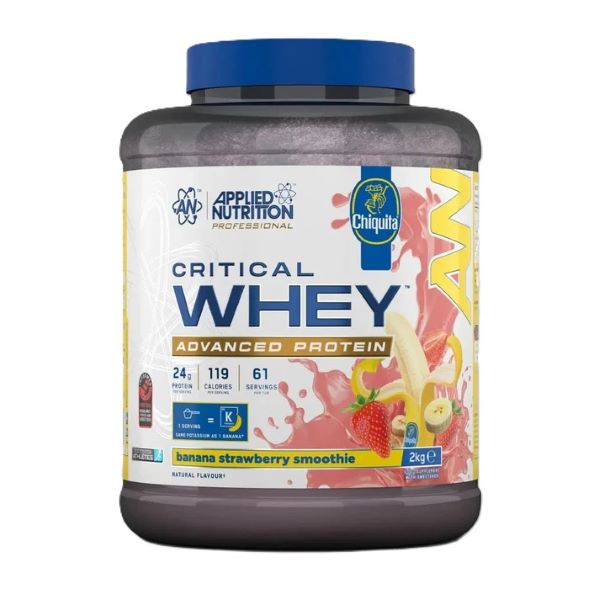 Critical Whey, Banana Strawberry Smoothie - 2000g