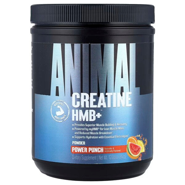 Creatine HMB+, Power Punch - 342g