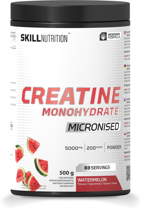 Micronised Creatine Monohydrate Flavoured - Watermelon - 500g