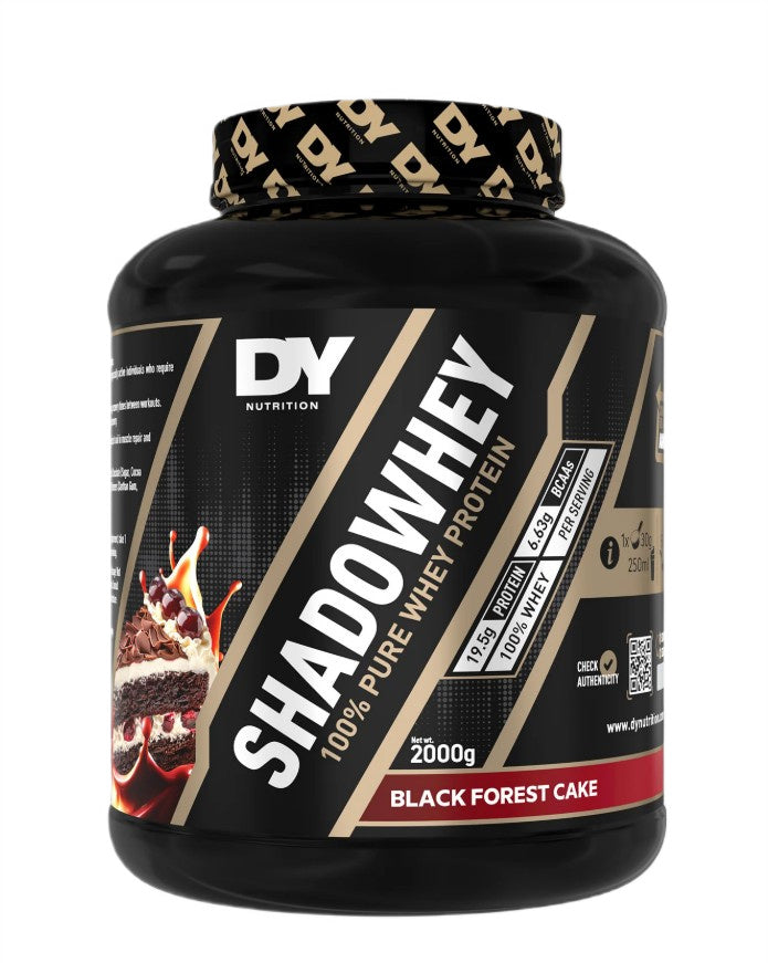 ShadoWhey 100% Pure Whey Protein - Black Forest Cake - 2000g