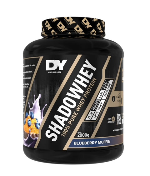 ShadoWhey 100% Pure Whey Protein - Blueberry Muffin - 2000g