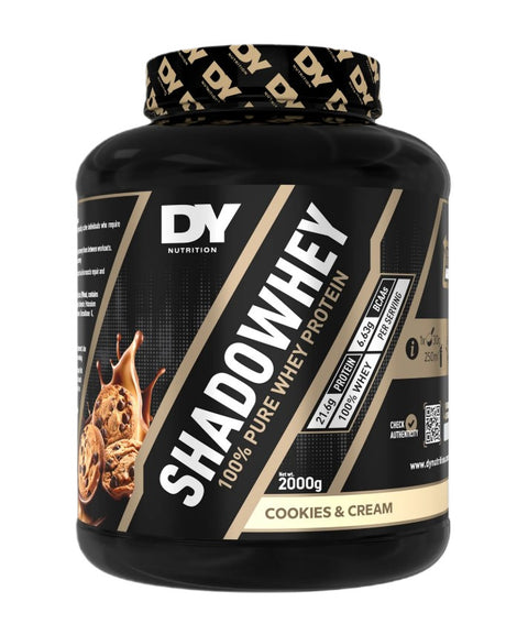 ShadoWhey 100% Pure Whey Protein - Cookies & Cream - 2000g