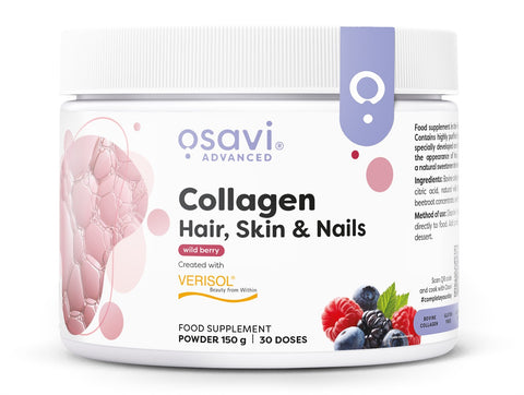 Collagen Peptides (Hair Skin & Nails) - Wild Berry - 150g