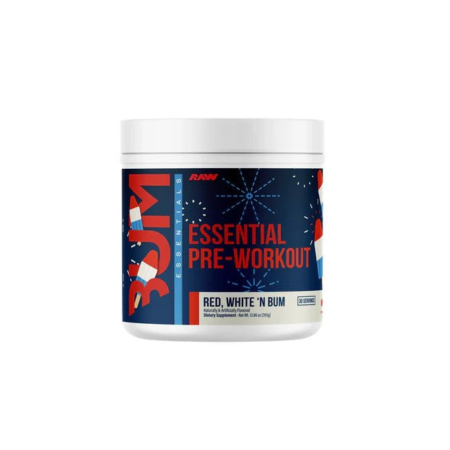 CBUM Essential Pre-Workout - Red - White N Bum - 393g