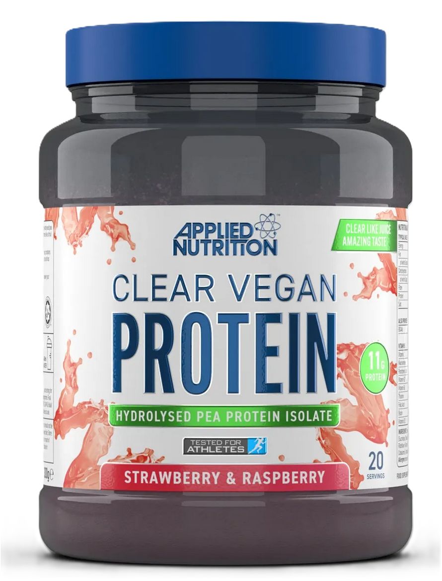 Clear Vegan Protein, Strawberry & Raspberry - 300g