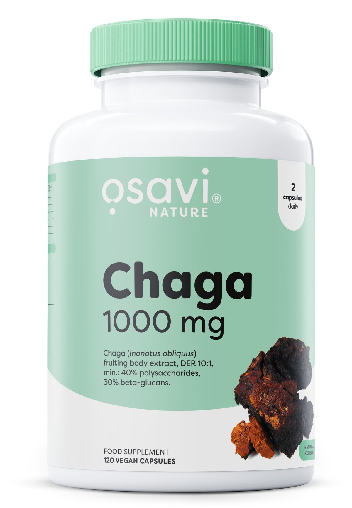 Chaga - 1000mg - 120 vegan caps