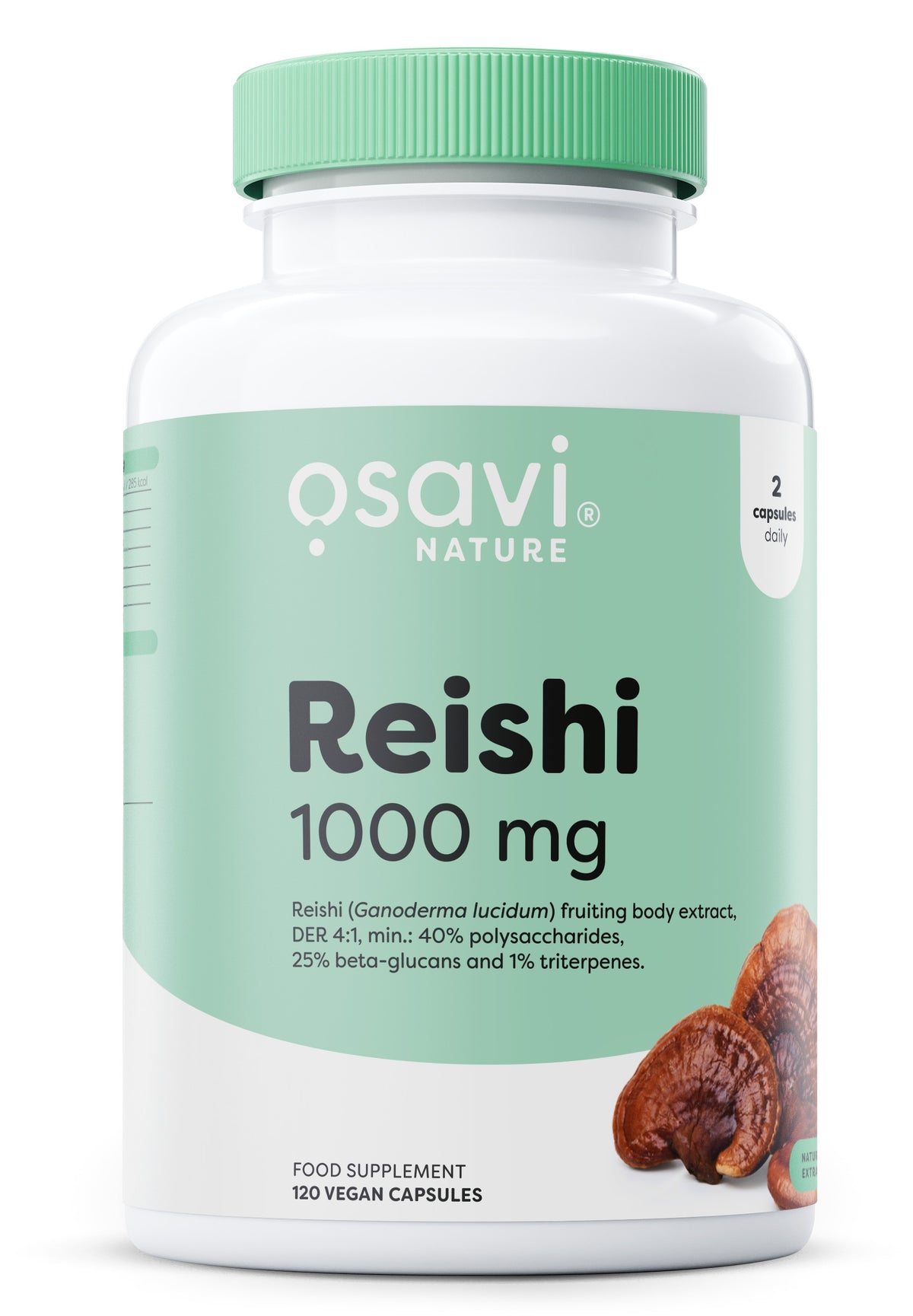 Reishi - 1000 mg - 120 vegan caps