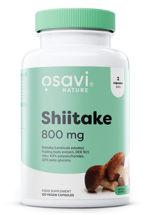 Shiitake - 800mg - 120 vegan caps