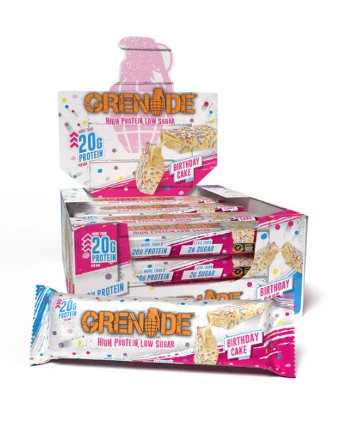 Protein Bars - Birthday Cake - 12 x 60g