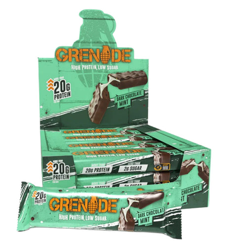 Protein Bars - Dark Chocolate Mint - 12 x 60g