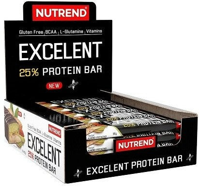 Excelent 24% Protein Bar Double, Chocolate & Nougat with Cranberries - 18 x 85g